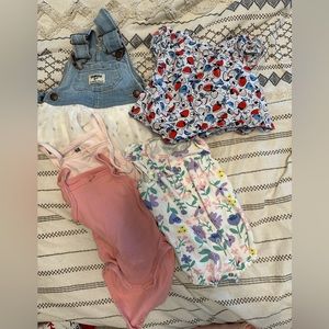 Baby Girl Summer Clothes Bundle